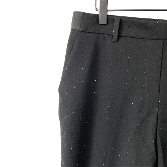 Black H&M Polka Dot Cropped Slacks - Picture 2 of 5